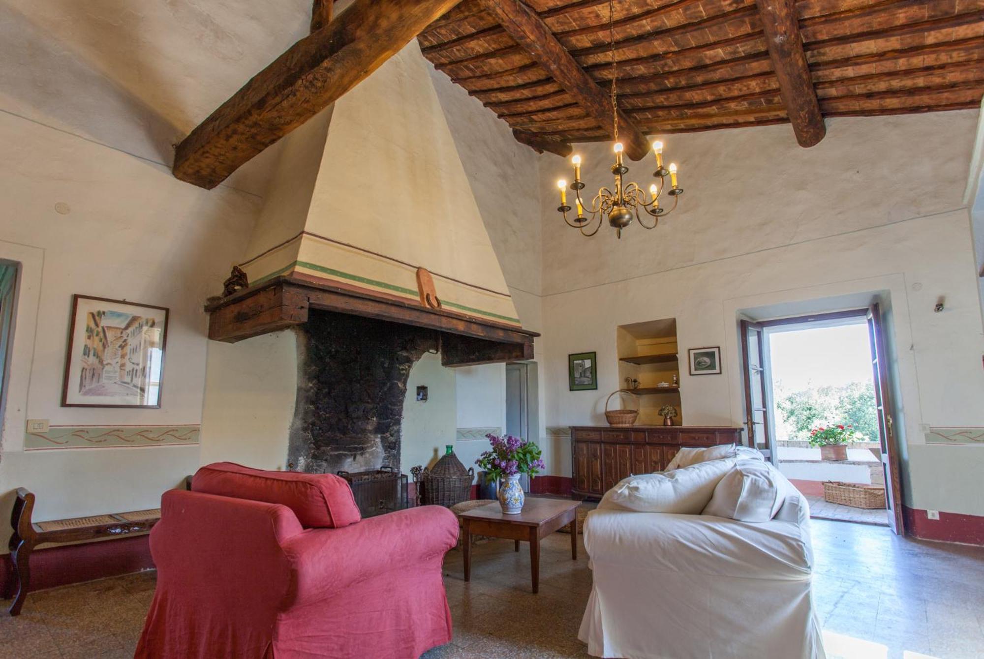 Tenuta Di Spannocchia Rosia Δωμάτιο φωτογραφία